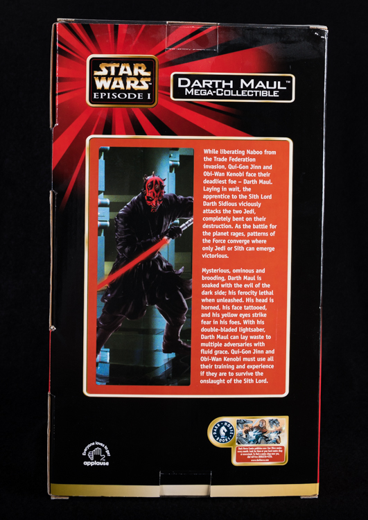 1999 Applause Star Wars Episode I 14" Darth Maul Mega-Collectible Figure